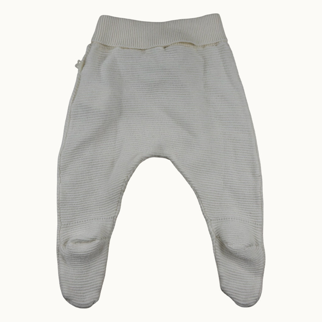 Legging en maille avec pieds - naissance