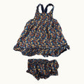 Ensemble fleuri Sergent Major - 9 mois