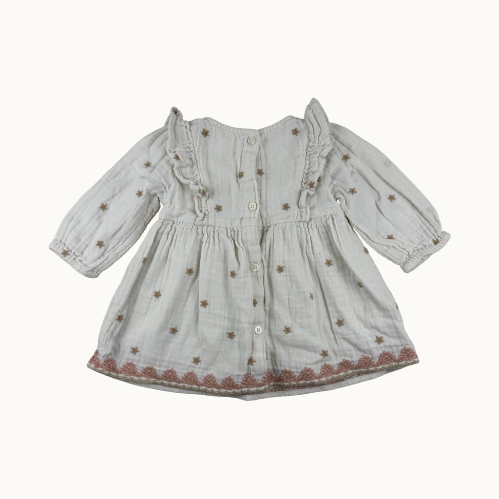Robe gaze de coton Zara - 3 mois