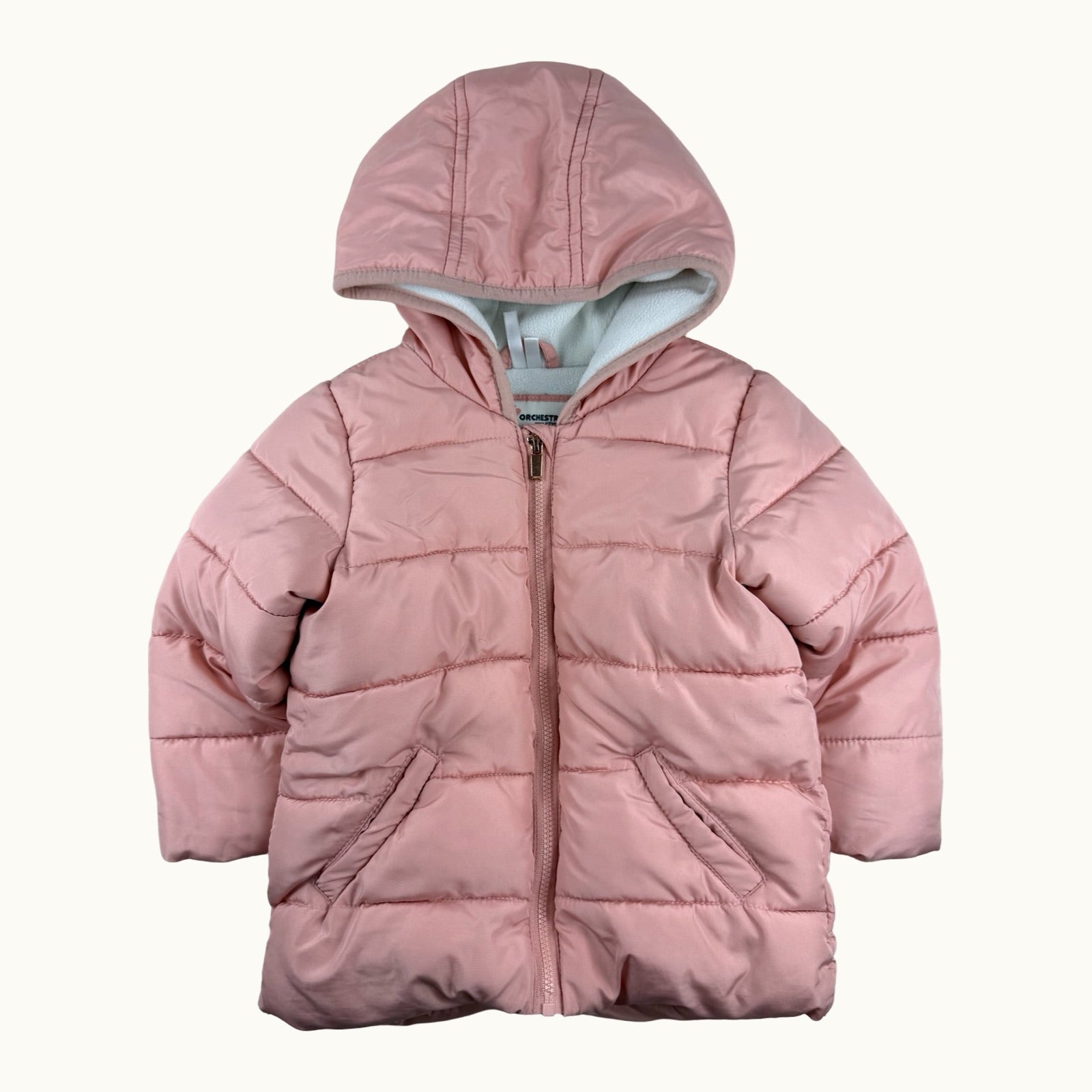 Doudoune rose chaude - 23 mois