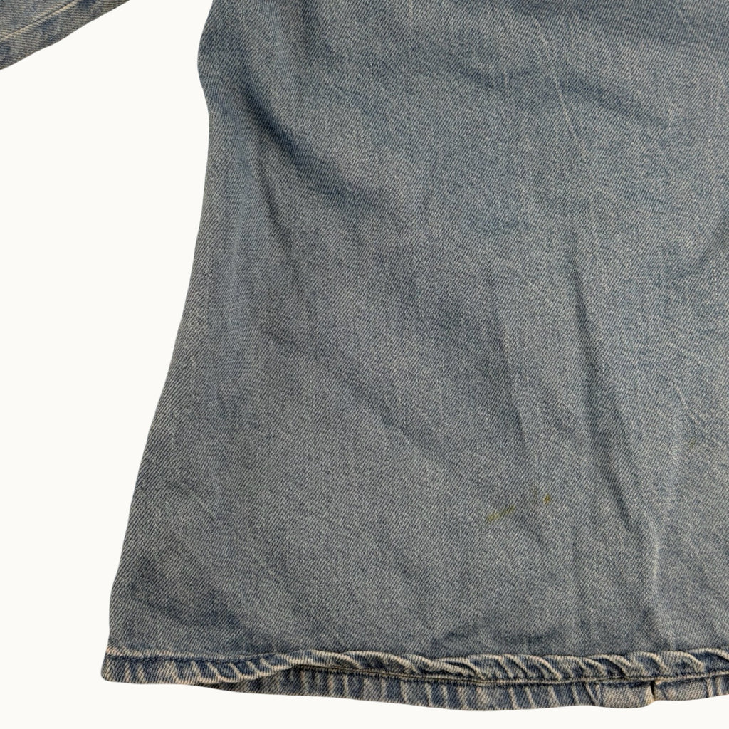Robe en jean avec col broderie anglaise Zara - 18 mois