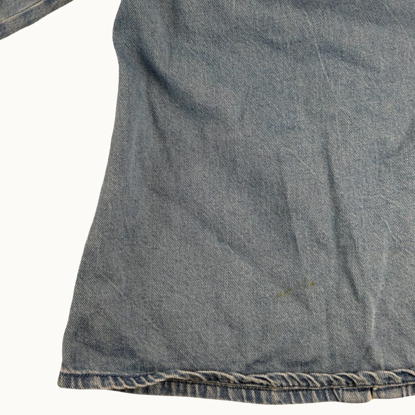 Robe en jean avec col broderie anglaise Zara - 18 mois