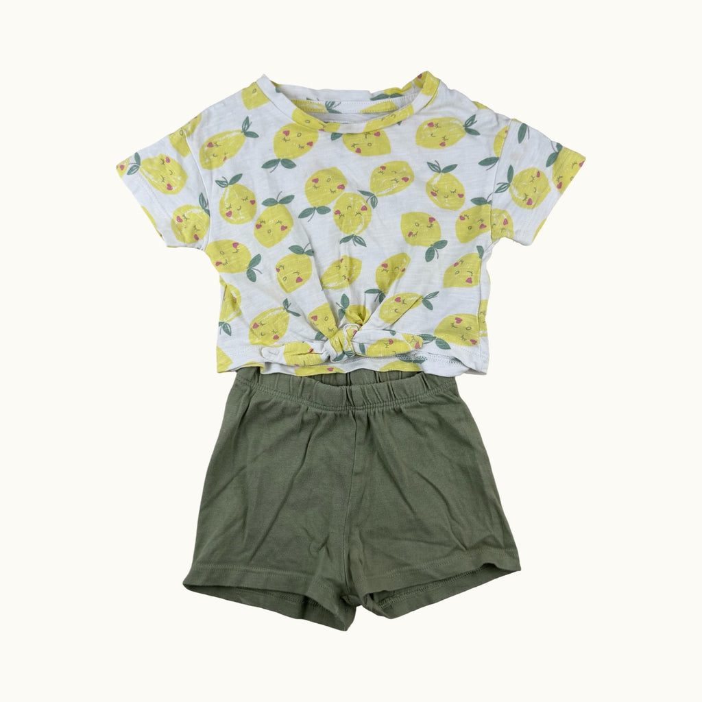 Ensemble avec citrons - 3 mois