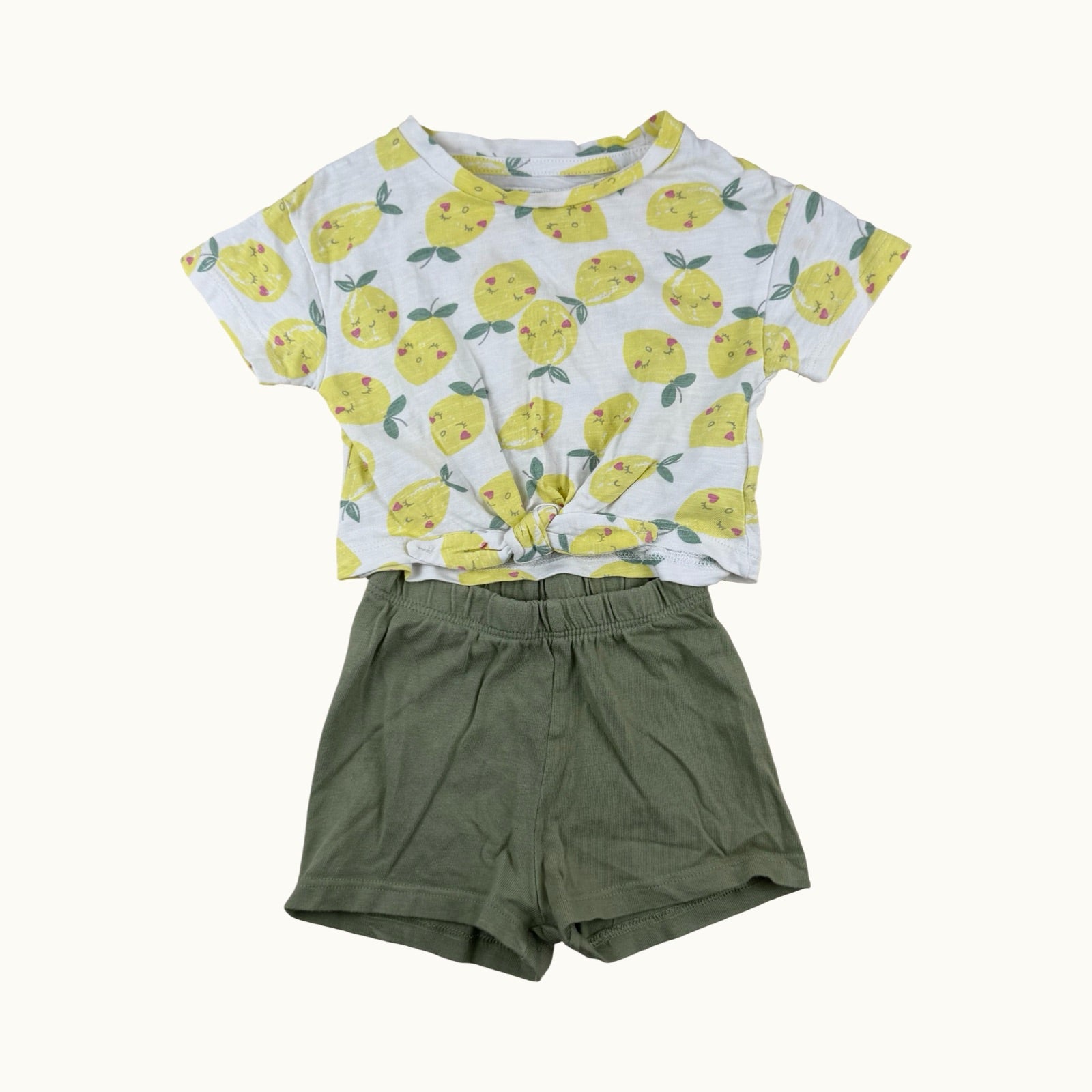 Ensemble avec citrons - 3 mois