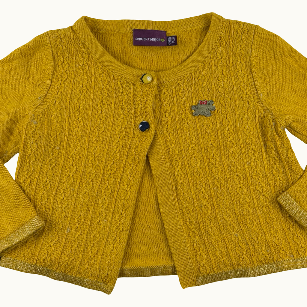 Gilet en maille Sergent Major - 12 mois