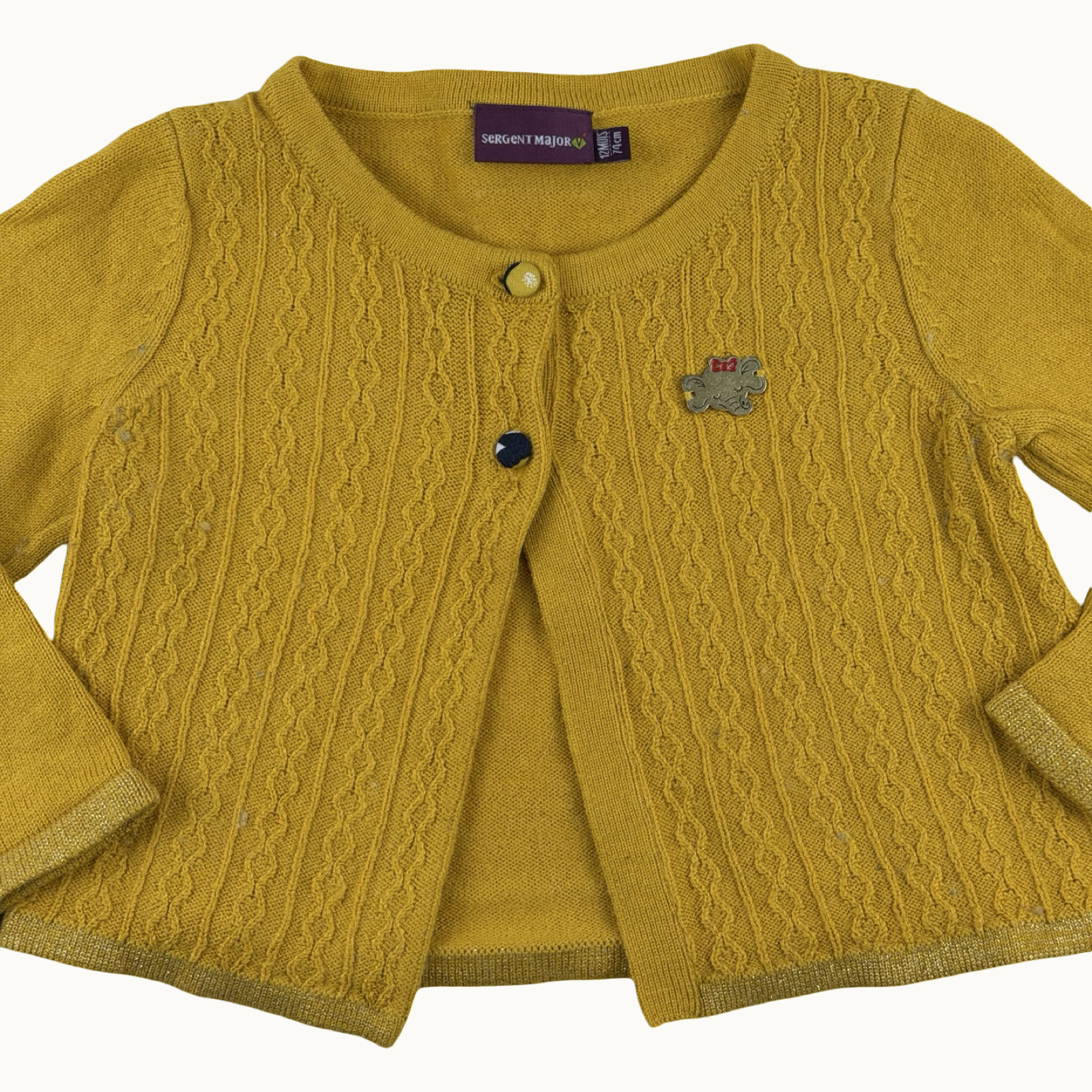 Gilet en maille Sergent Major - 12 mois