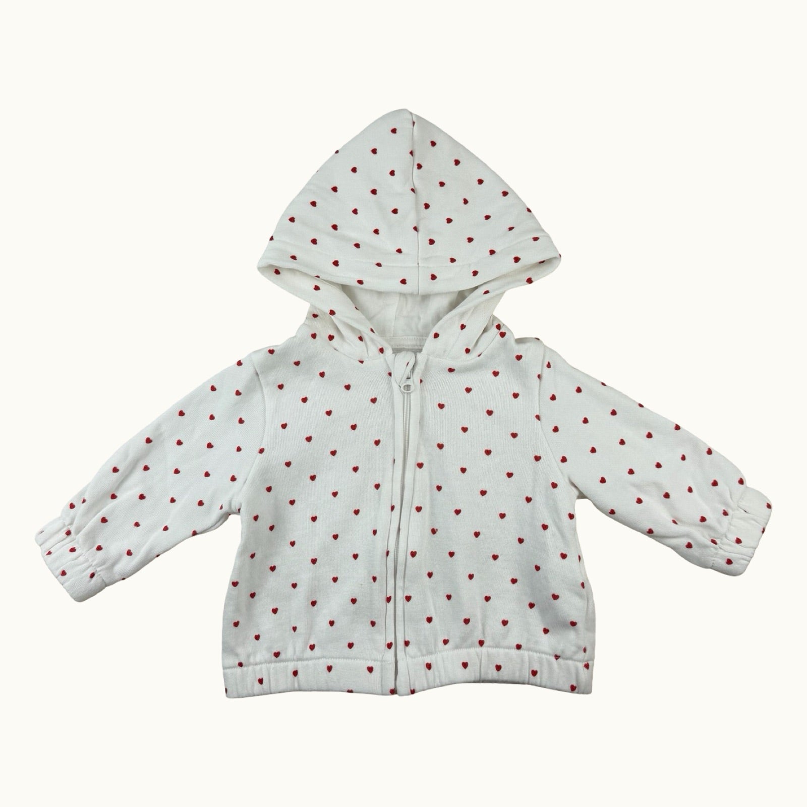 Veste cœurs - 3 mois