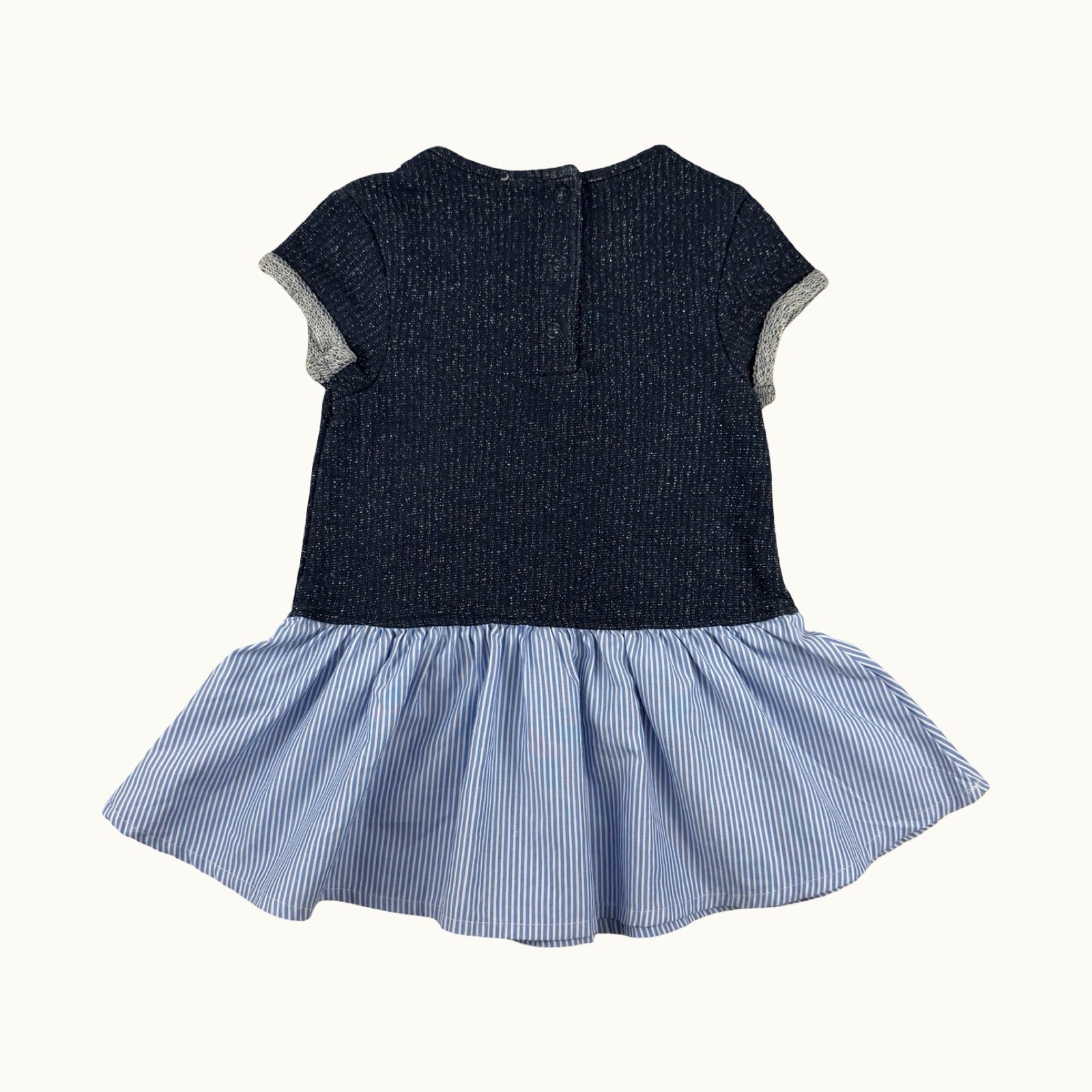 Robe bi-matière - 12 mois