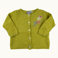 Gilet en maille avec broderie - 6 mois