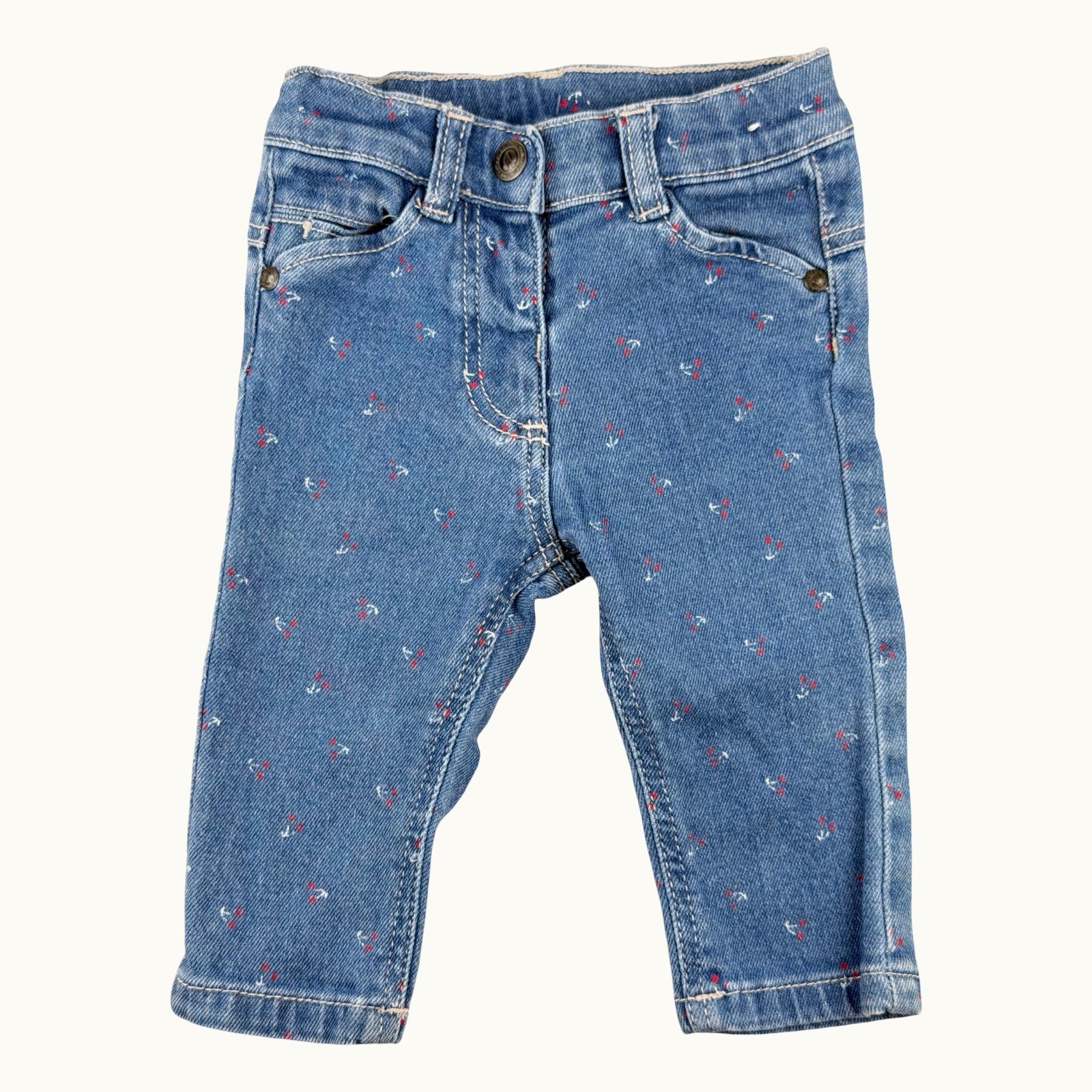 Jean cerises - 3 mois