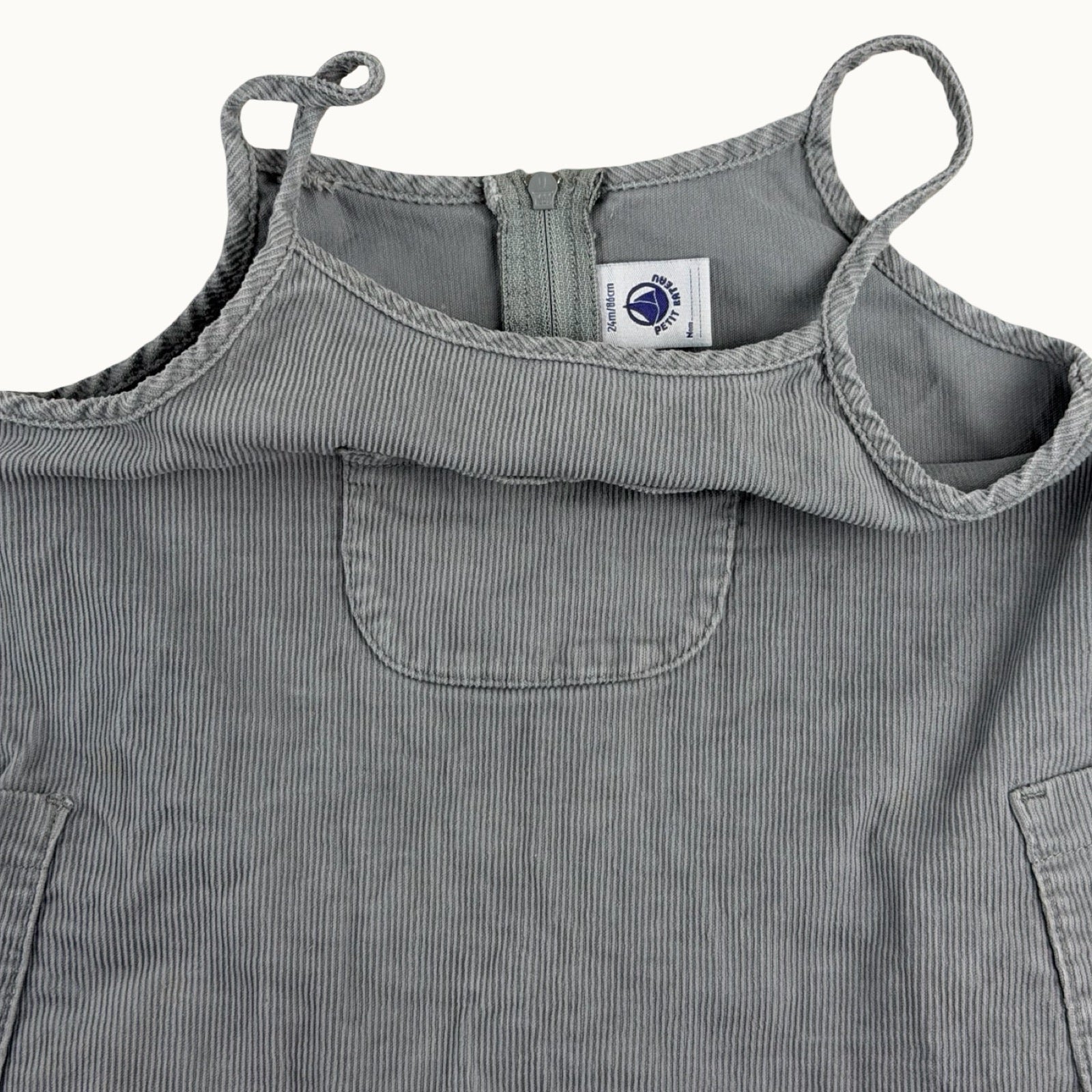 Robe en velours côtelé Petit Bateau - 24 mois