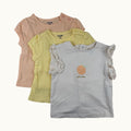 Lot 3 t-shirts motifs - 3 mois