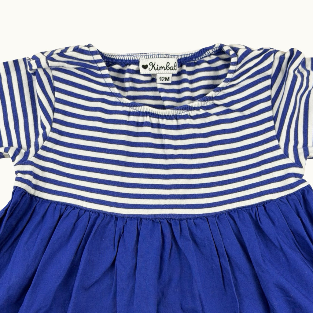 Robe bi-matière - 12 mois