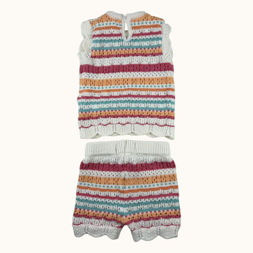 Ensemble en crochet - 3 mois