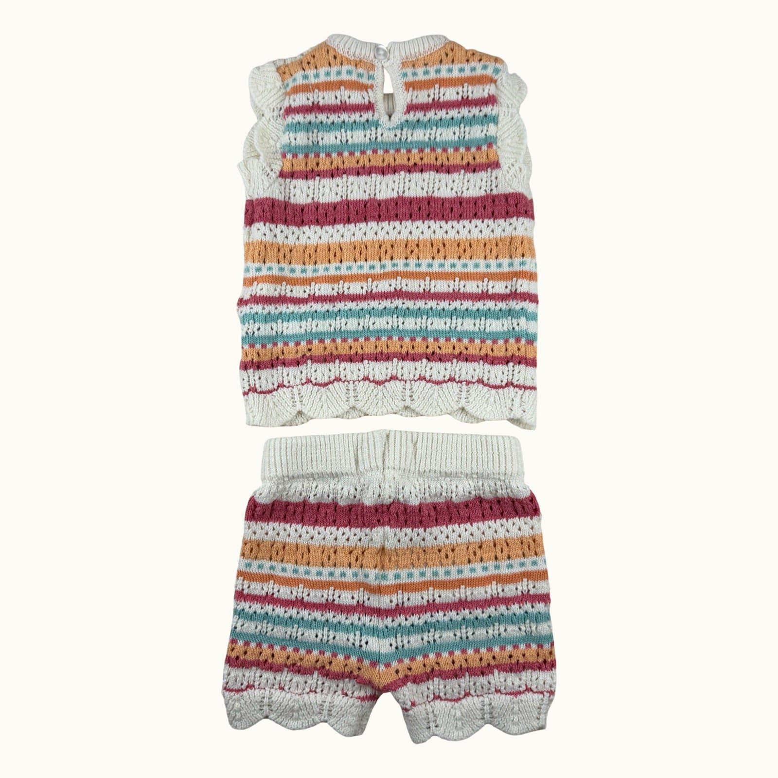 Ensemble en crochet - 3 mois