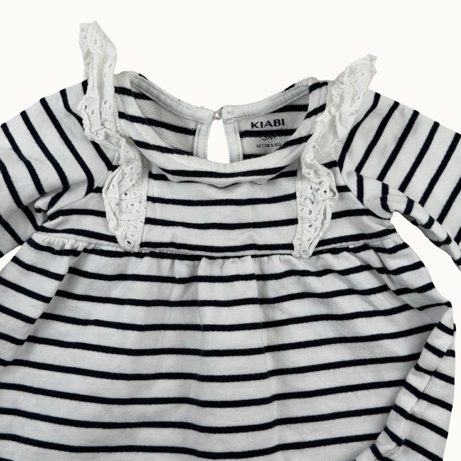 Robe marinière - 3 mois
