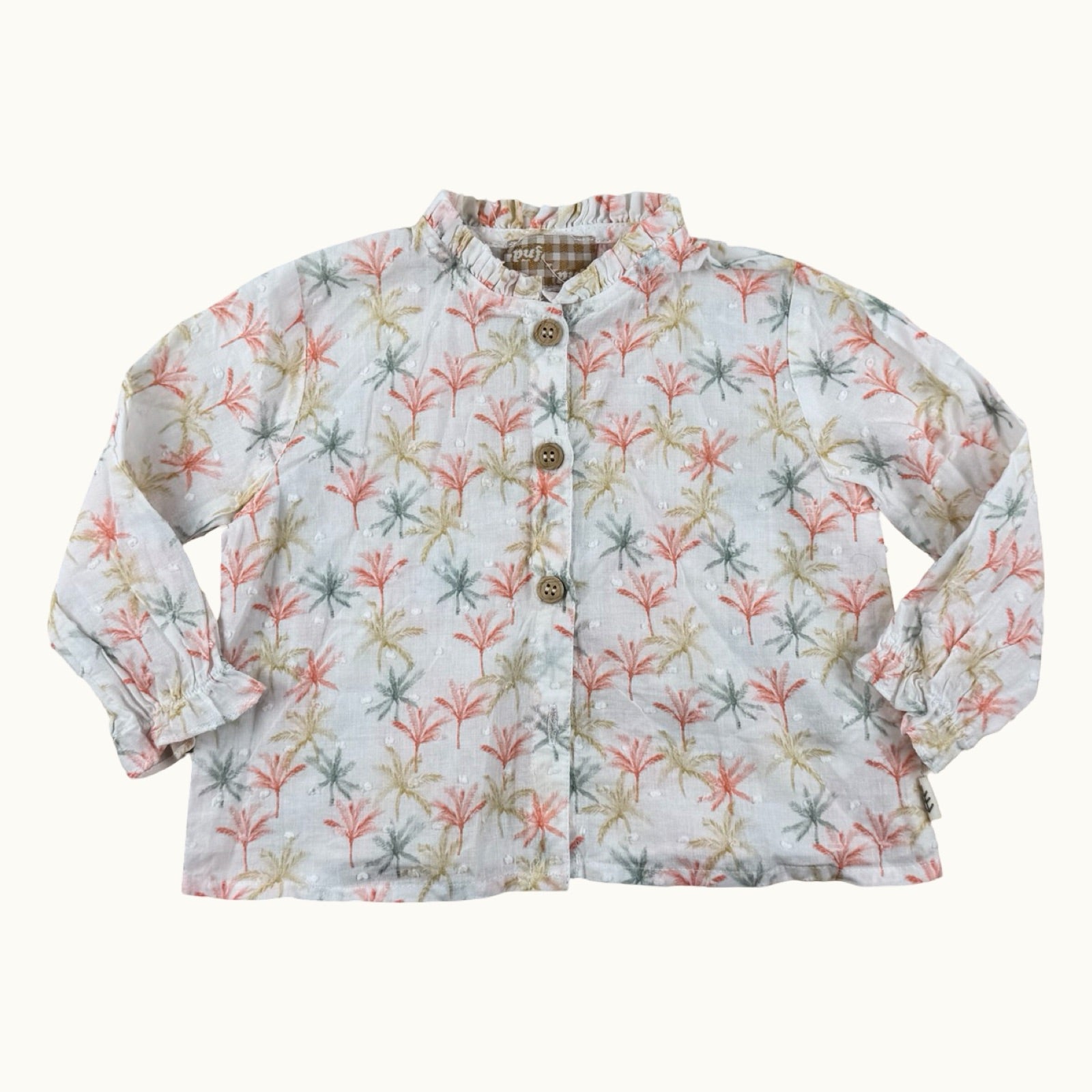 Chemise motifs - 3 mois
