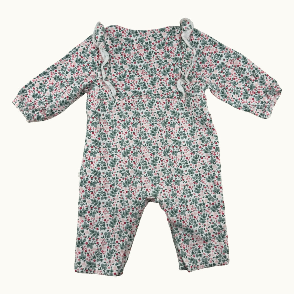 Pyjama fleuri - 1 mois
