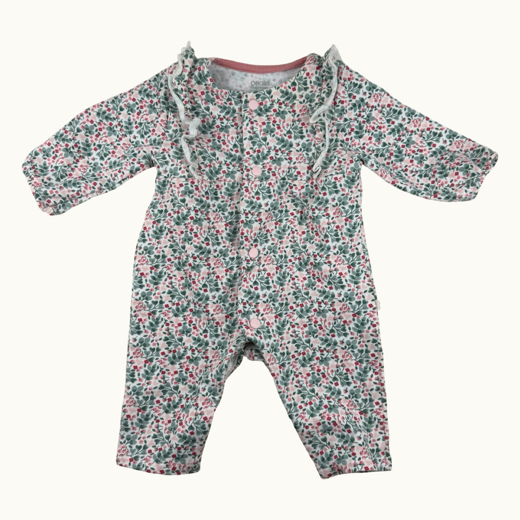 Pyjama fleuri - 1 mois