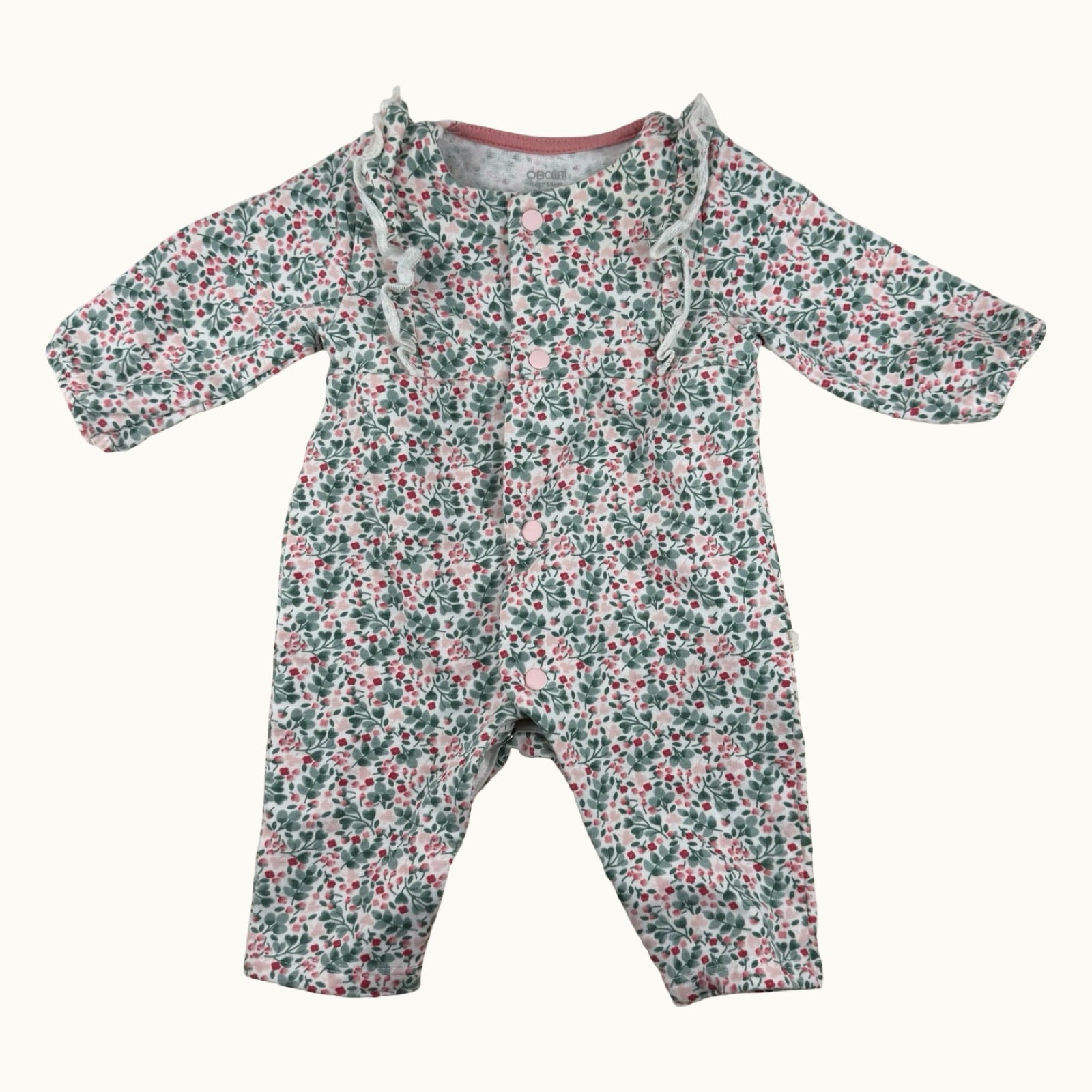 Pyjama fleuri - 1 mois
