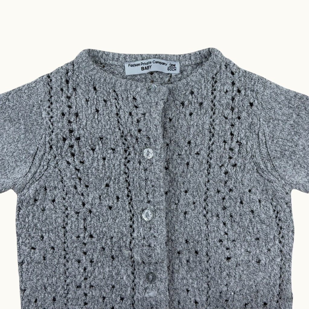 Gilet en maille - 3 mois