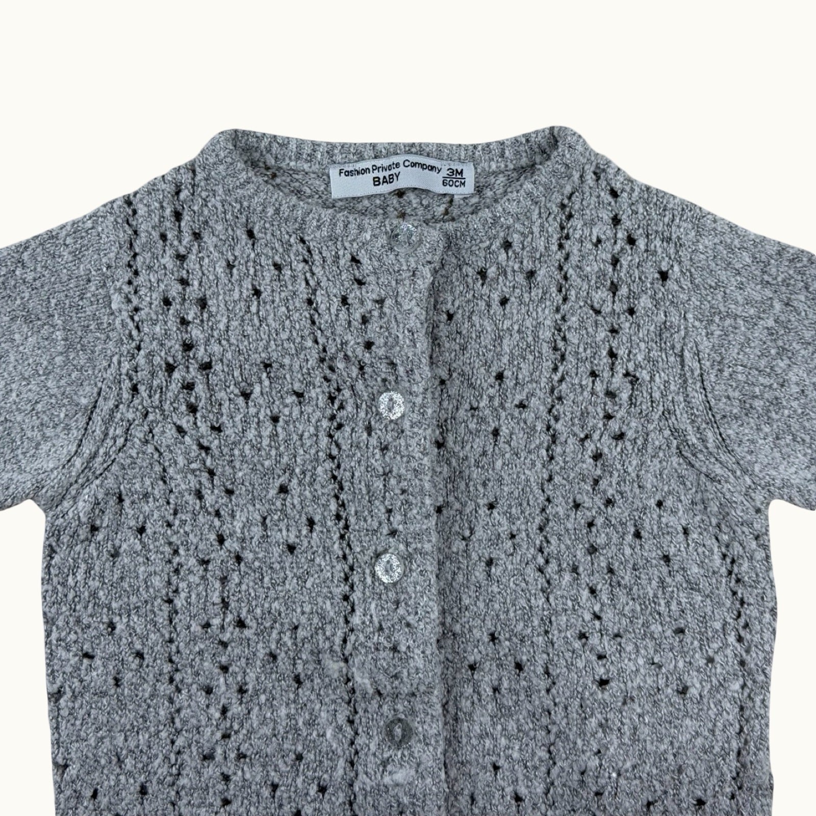 Gilet en maille - 3 mois