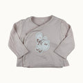 T-shirt manches longues avec oies - 6 mois
