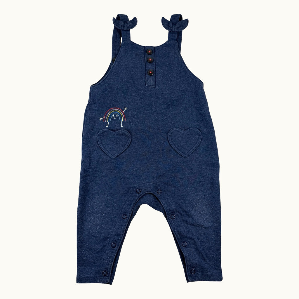 Combinaison bleue marine - 12 mois