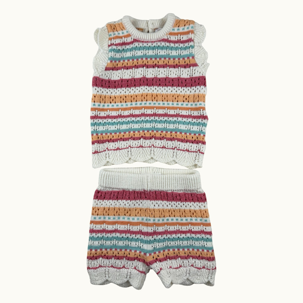 Ensemble en crochet - 3 mois