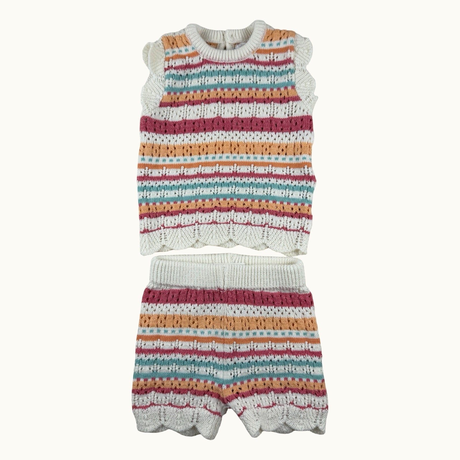 Ensemble en crochet - 3 mois