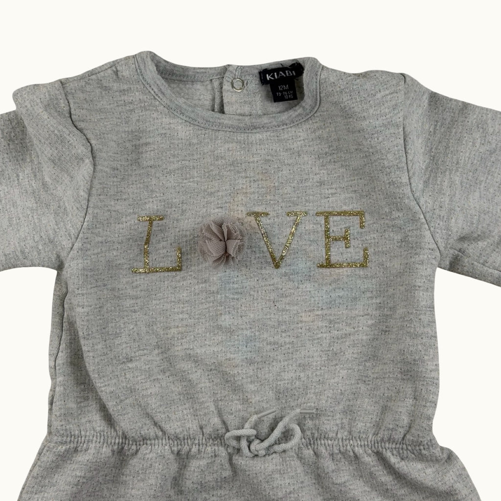 Robe sweat - 12 mois