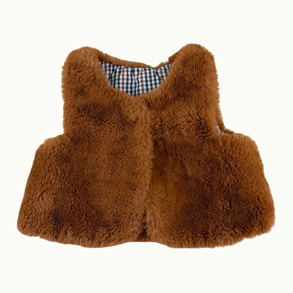 Veste sans manche réversible - 9 mois