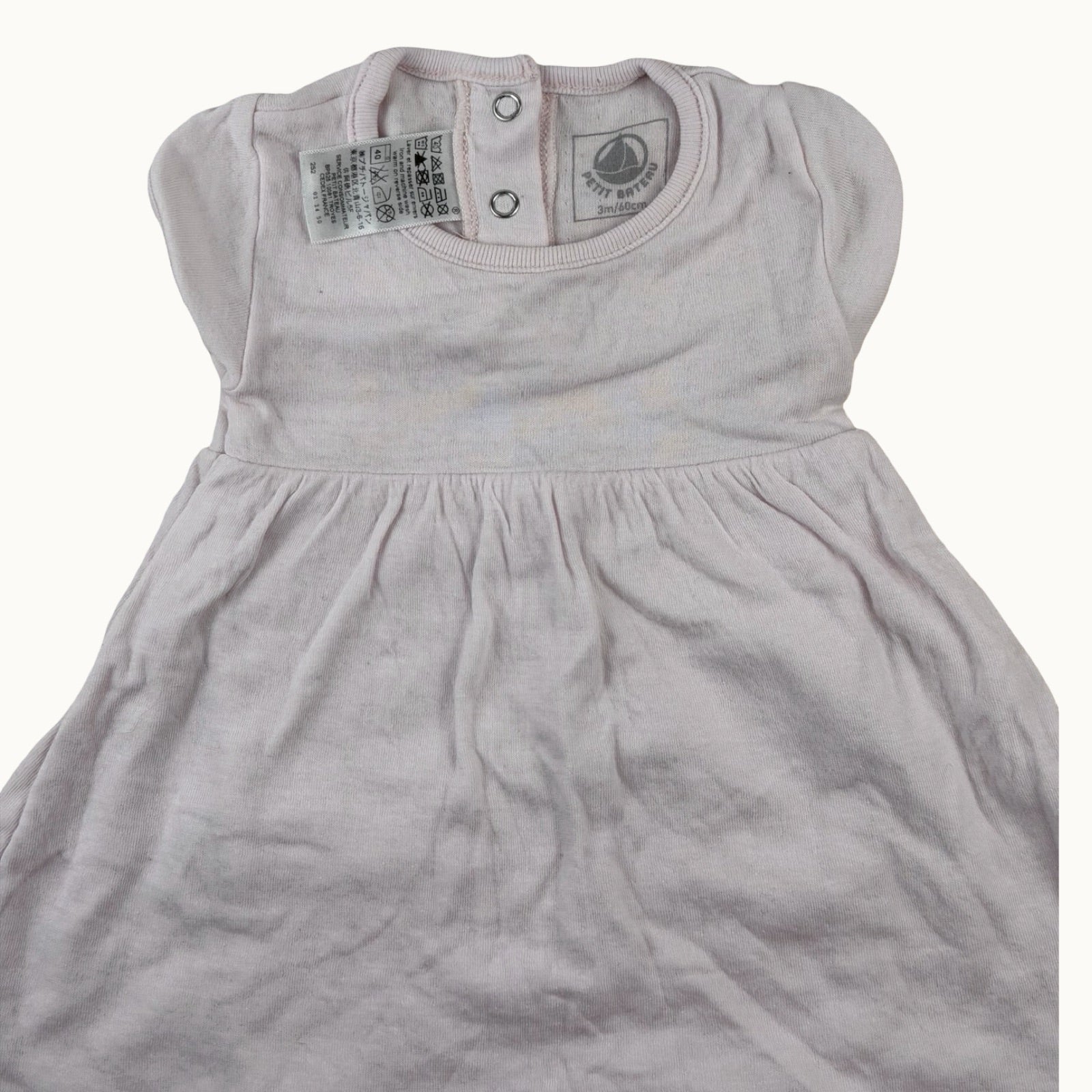 Robe body Petit Bateau - 3 mois