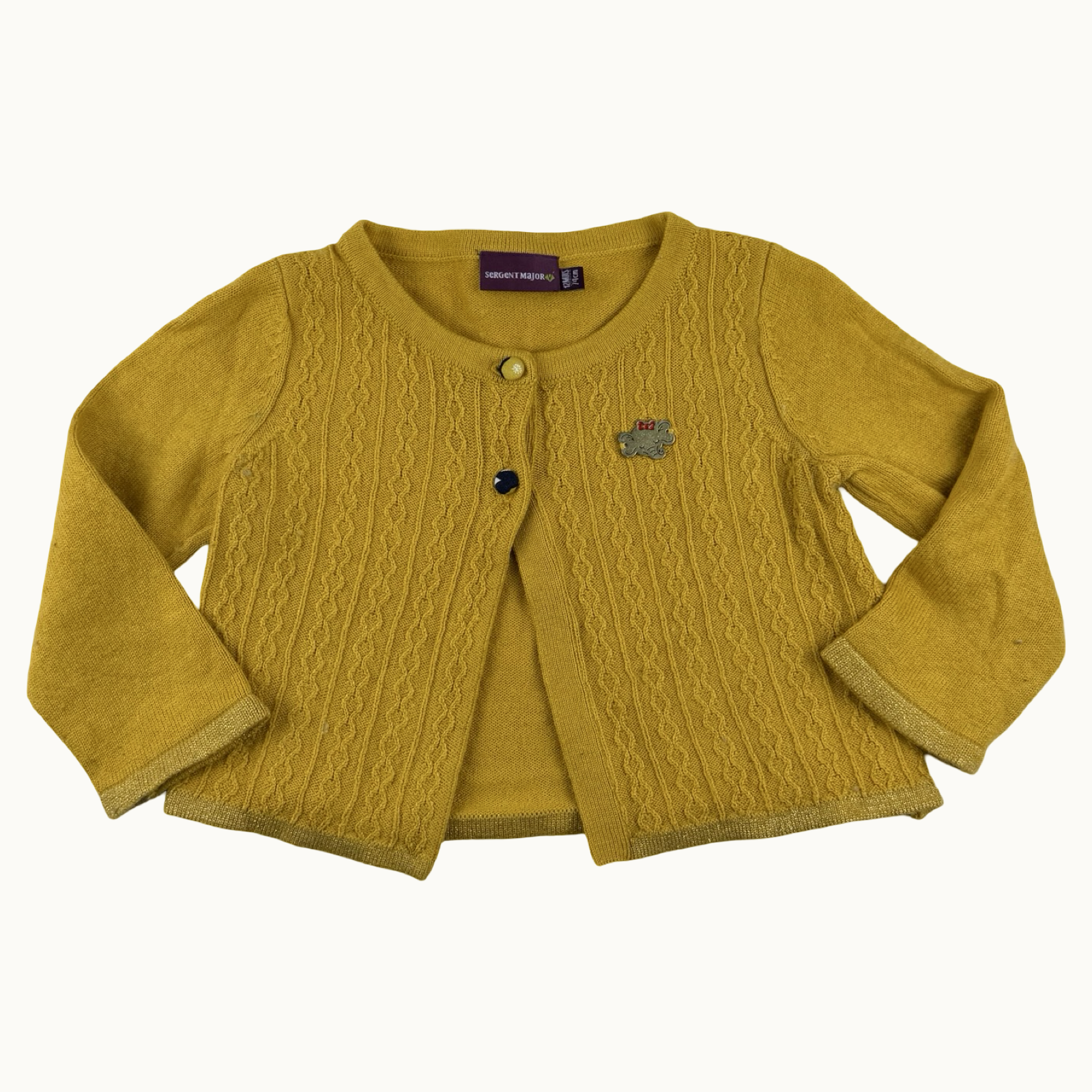 Gilet en maille Sergent Major - 12 mois