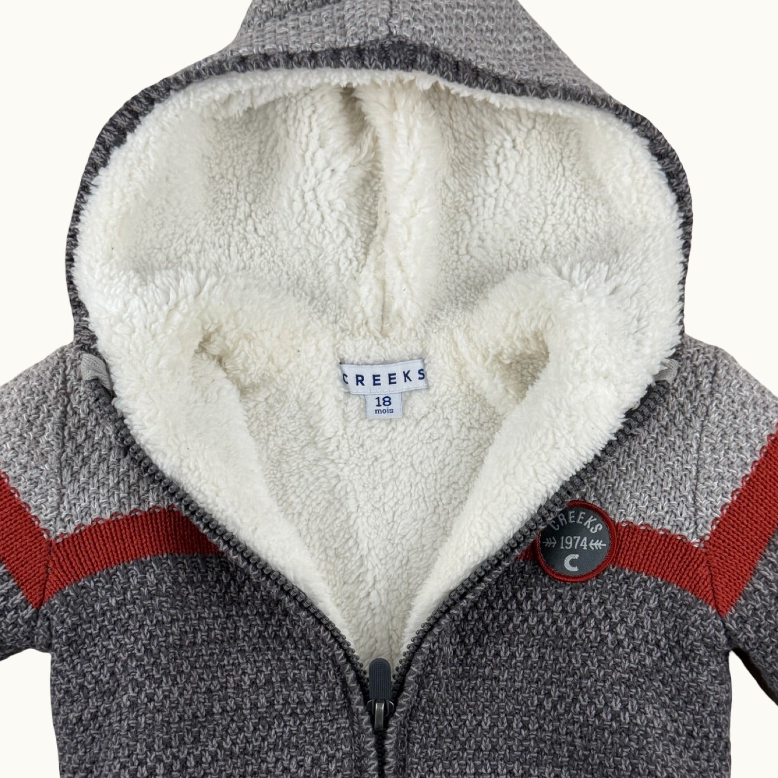 Veste en maille chaude - 18 mois