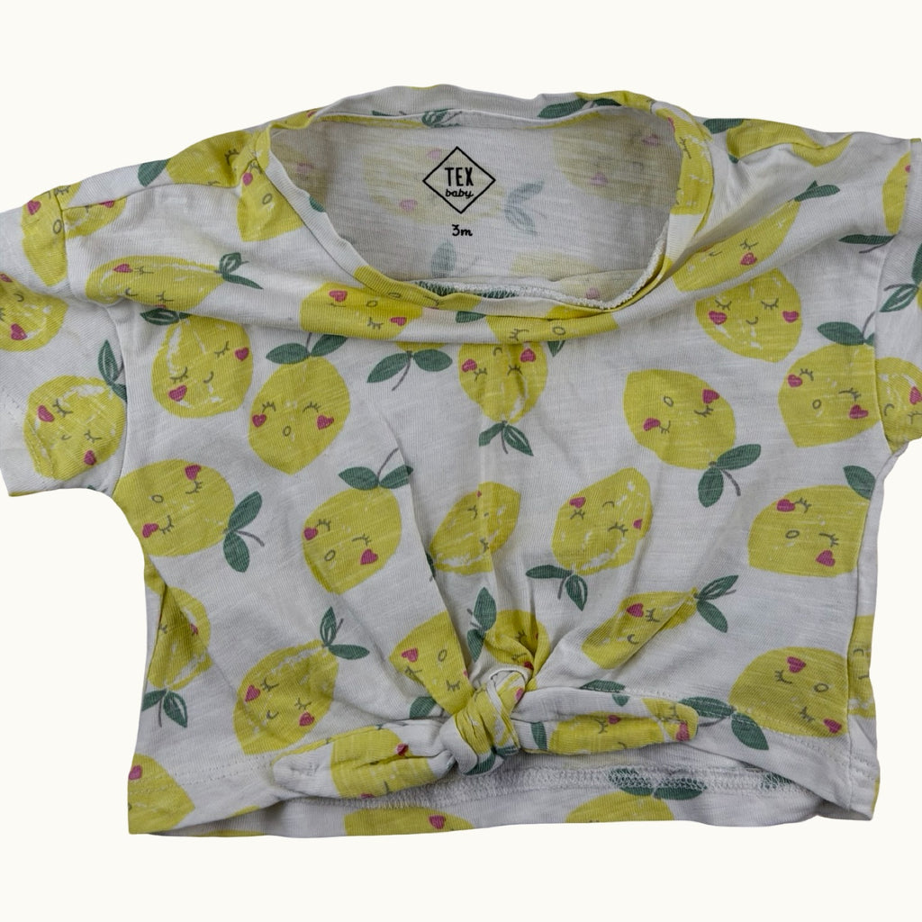Ensemble avec citrons - 3 mois