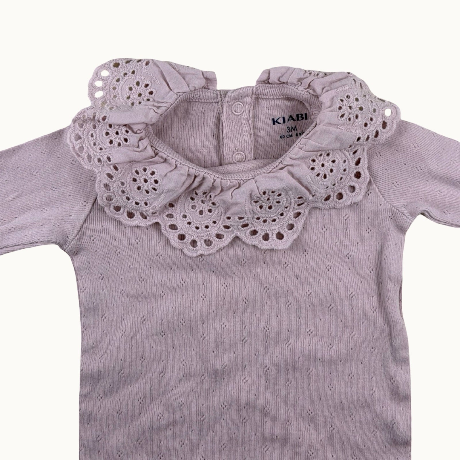 Ensemble combinaison et haut avec col - 3 mois