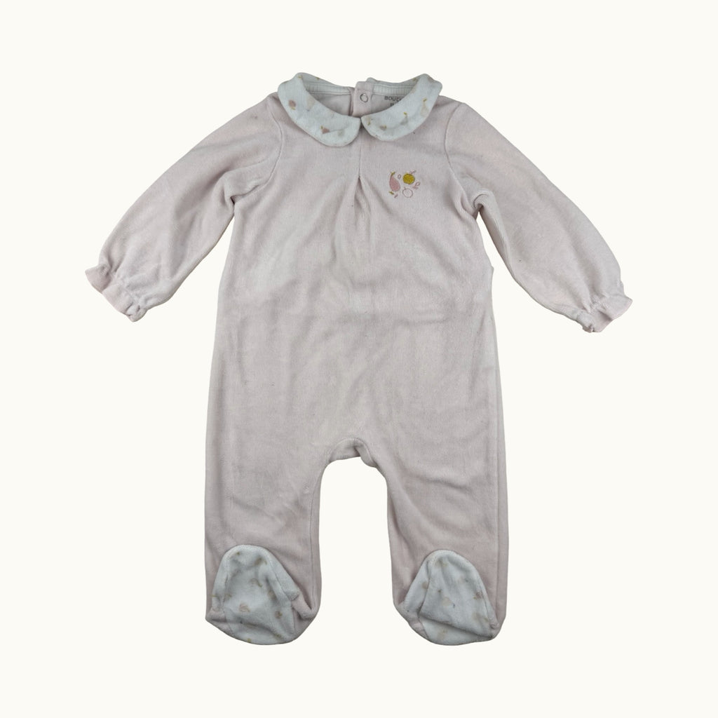Pyjama en velours Bouchara - 12 mois