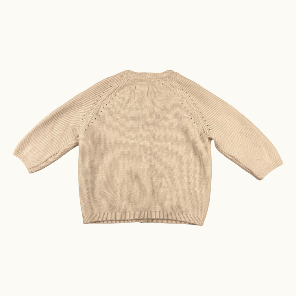 Cardigan beige - 3 mois