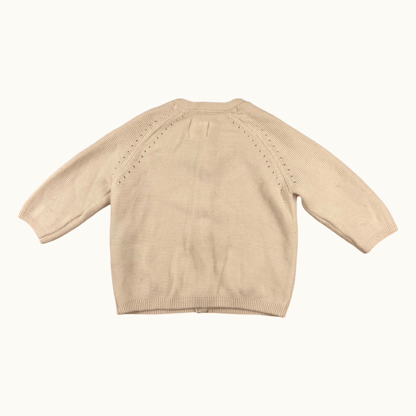 Cardigan beige - 3 mois