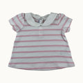 T-shirt col claudine Petit Bateau - 3 mois