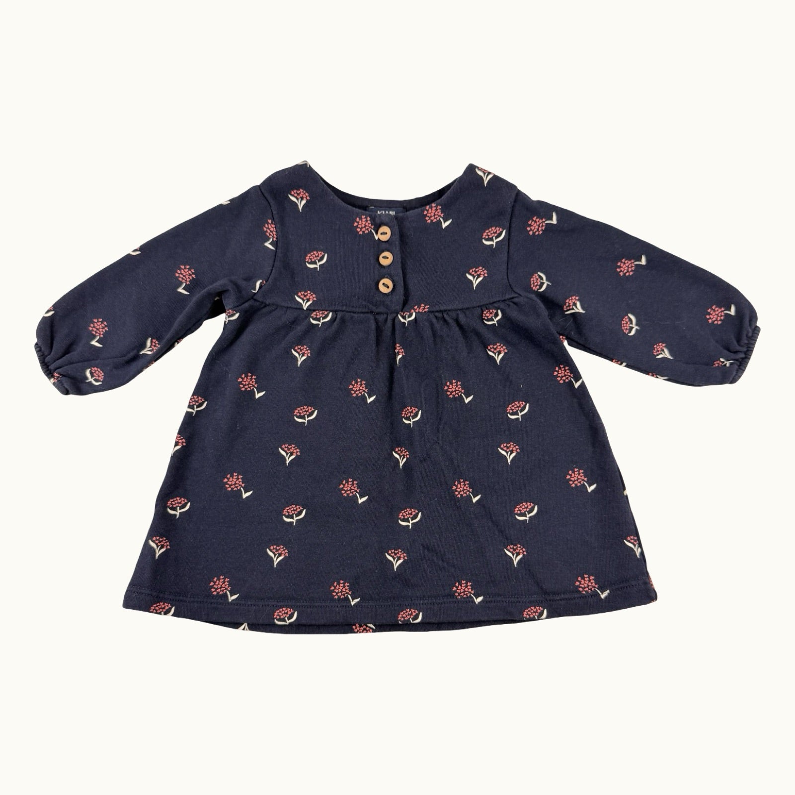 Robe fleurie - 3 mois