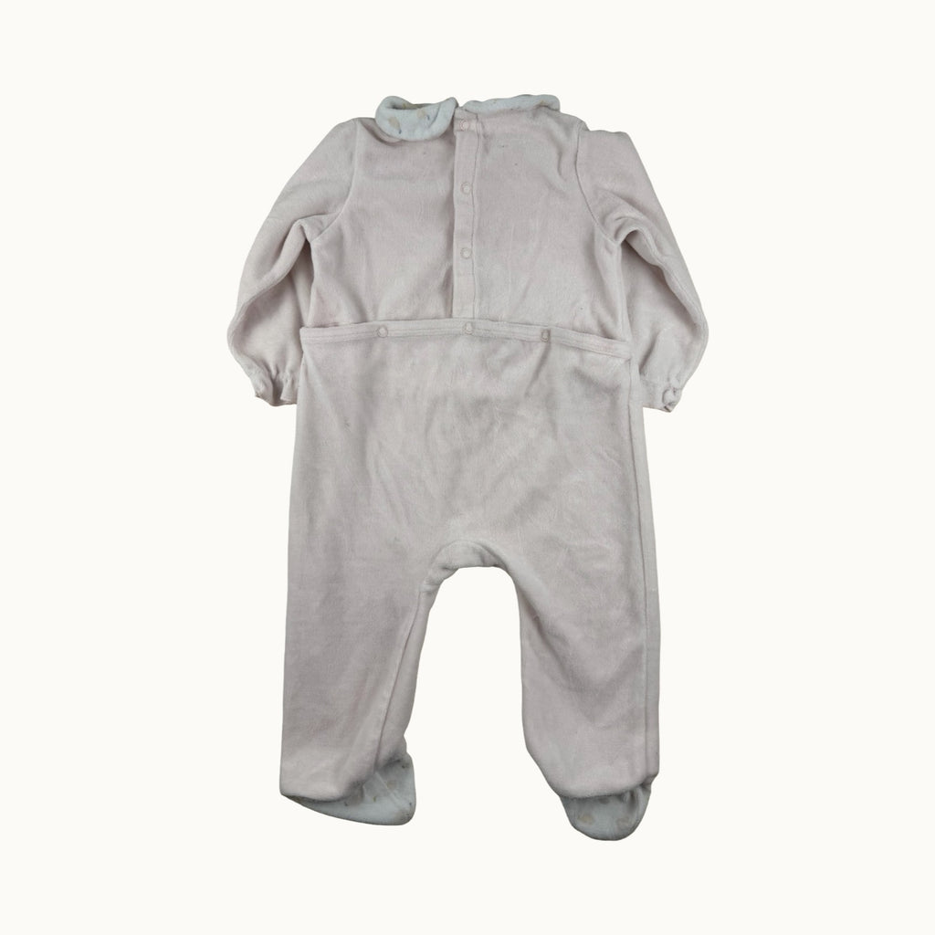 Pyjama en velours Bouchara - 12 mois