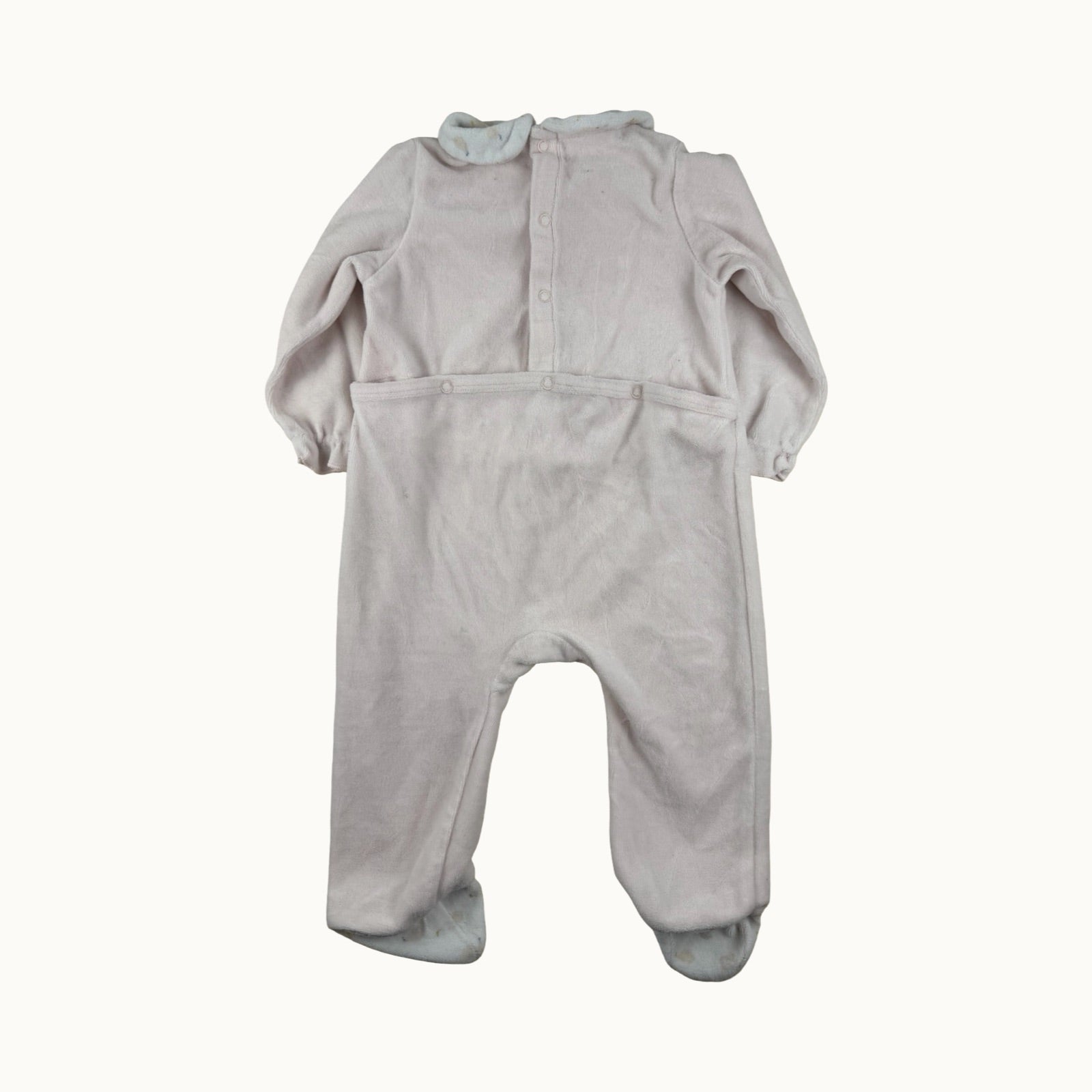 Pyjama en velours Bouchara - 12 mois