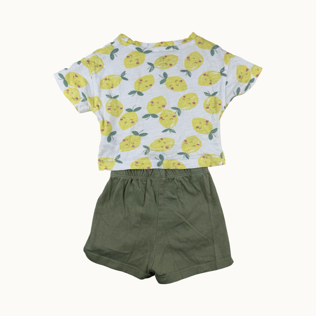 Ensemble avec citrons - 3 mois