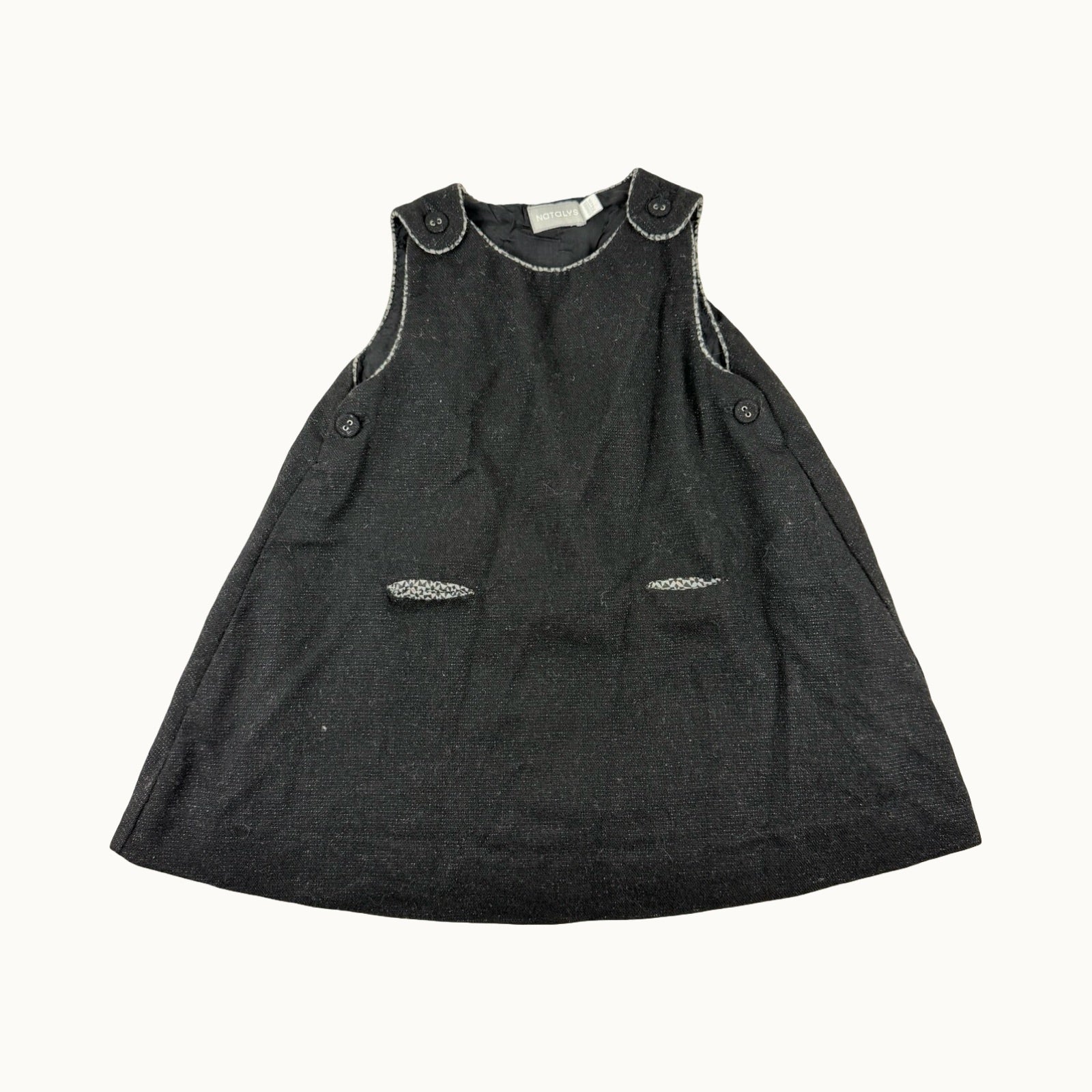 Robe en maille Natalys - 12 mois