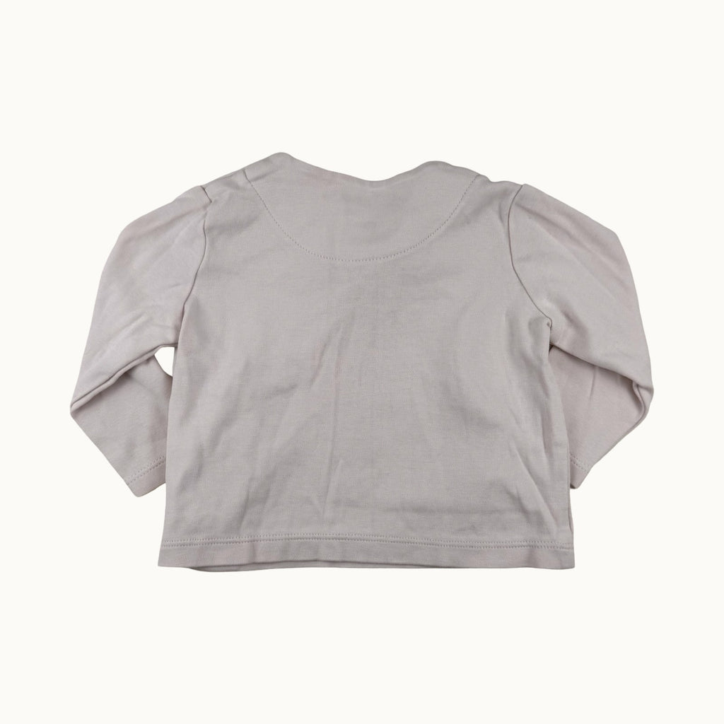 T-shirt manches longues avec oies - 6 mois