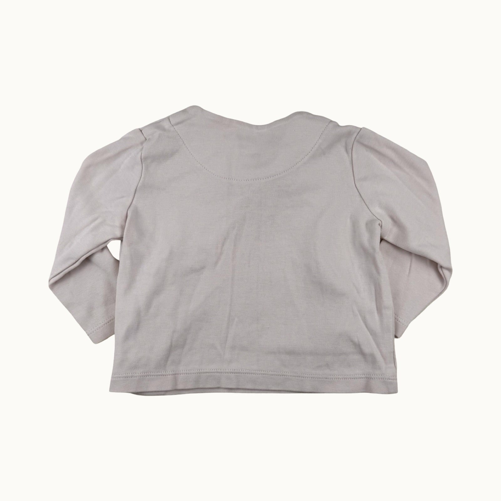 T-shirt manches longues avec oies - 6 mois