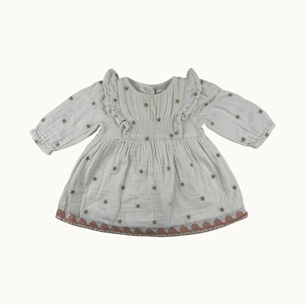 Robe gaze de coton Zara - 3 mois