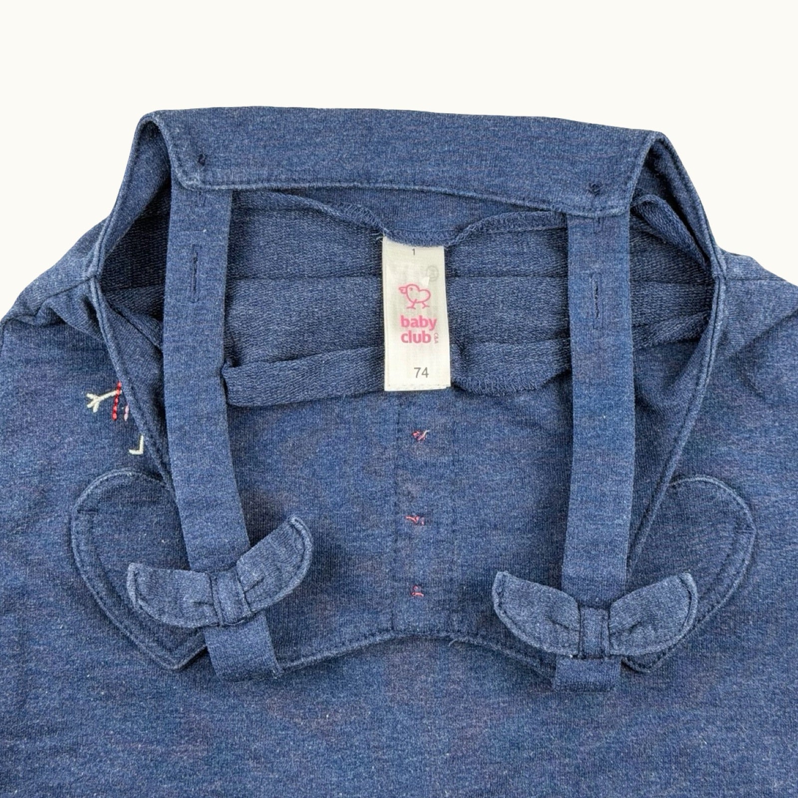 Combinaison bleue marine - 12 mois